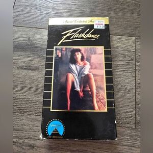 Flashdance 1986 VHS Tape Vintage Movie Special Collectors Series